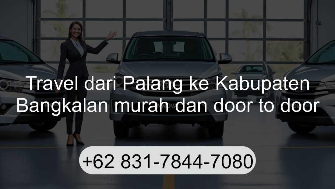 Travel Palang Kabupaten Bangkalan