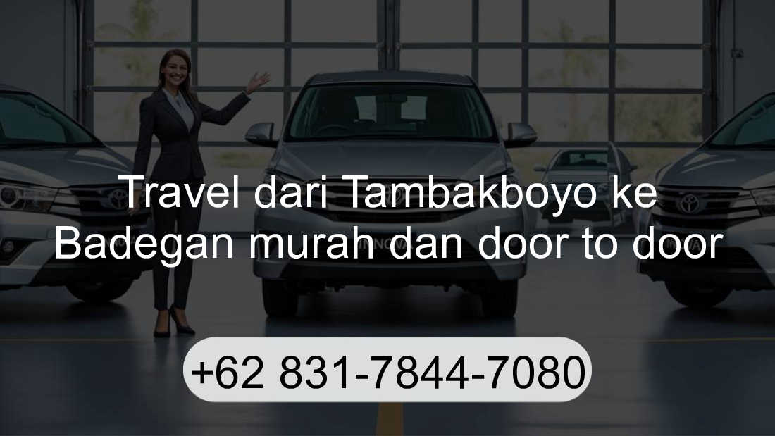 Travel Tambakboyo Badegan