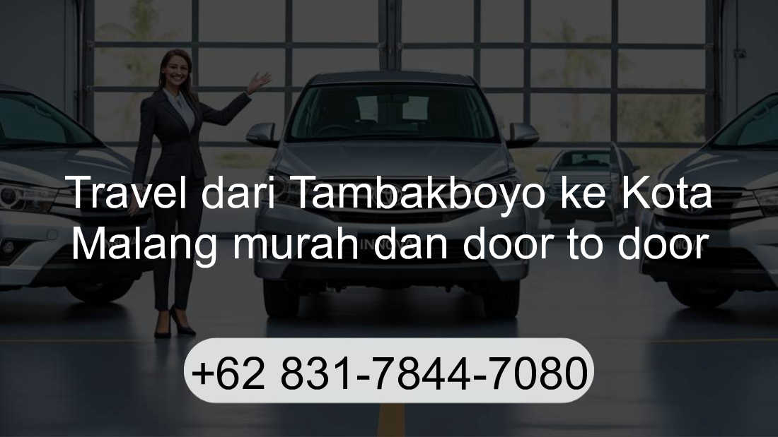 Travel Tambakboyo Kota Malang