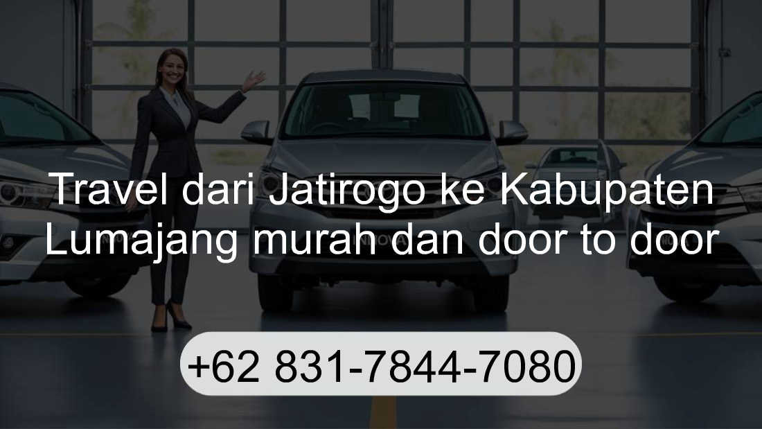Travel Jatirogo Kabupaten Lumajang