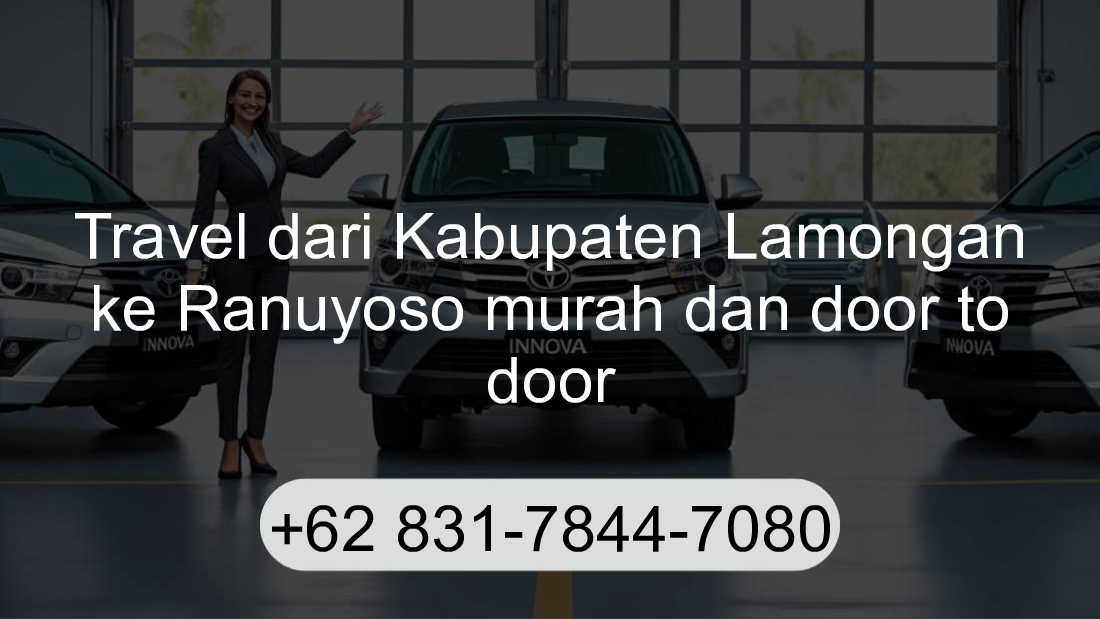 Travel Kabupaten Lamongan Ranuyoso