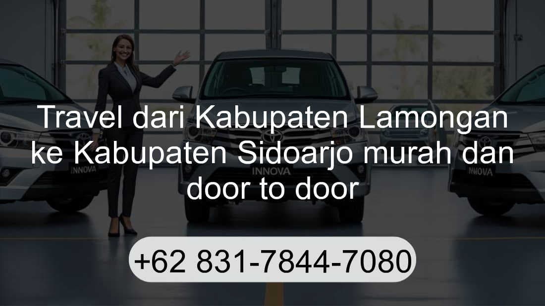 Travel Kabupaten Lamongan Kabupaten Sidoarjo