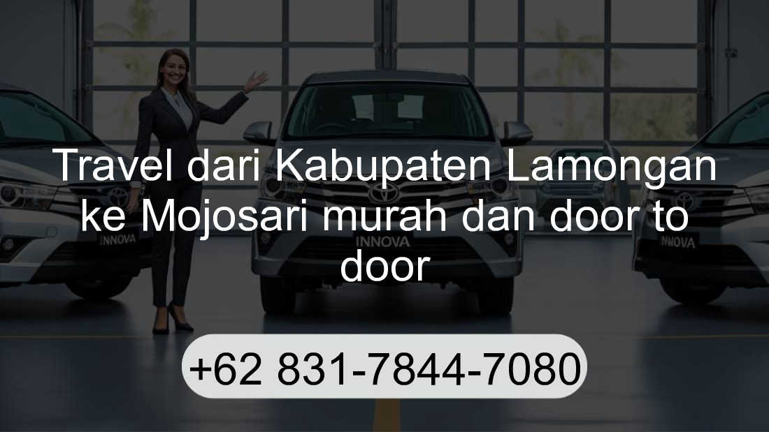 Travel Kabupaten Lamongan Mojosari