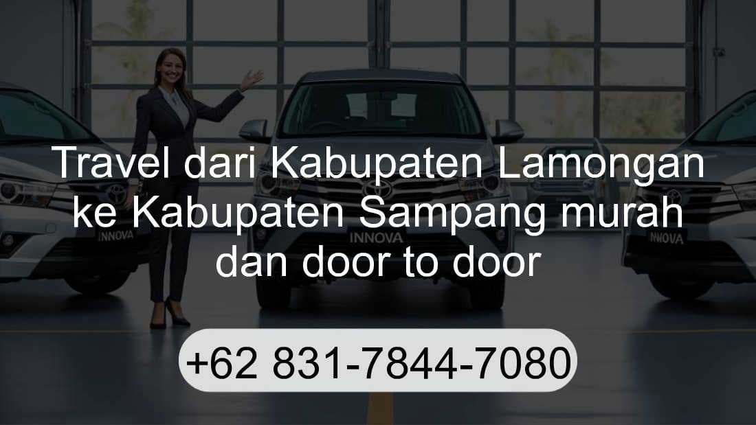 Travel Kabupaten Lamongan Kabupaten Sampang