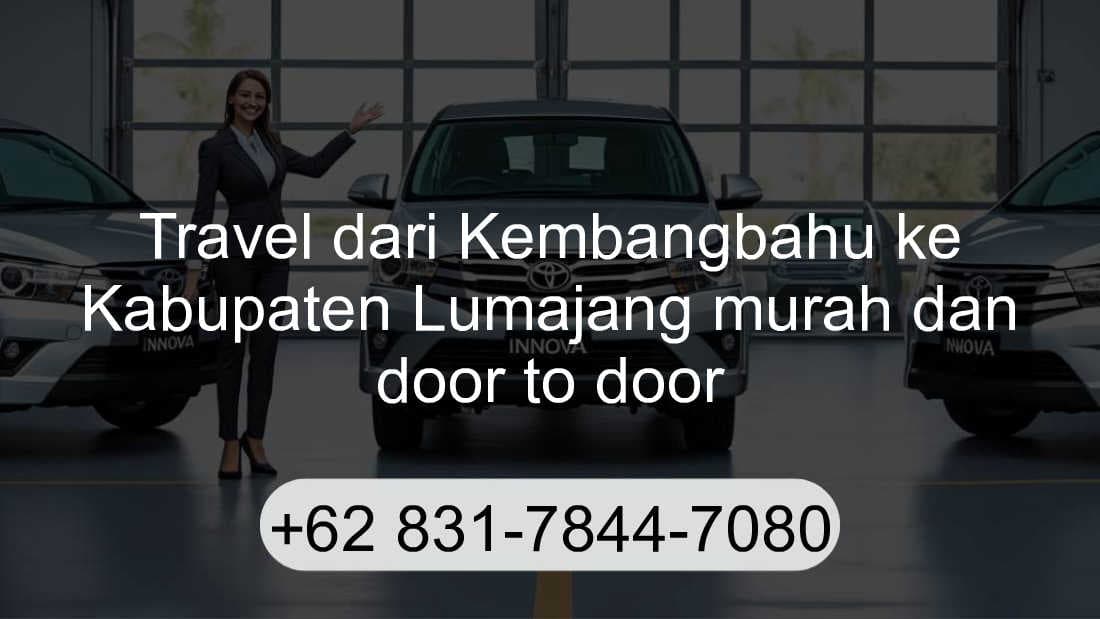 Travel Kembangbahu Kabupaten Lumajang