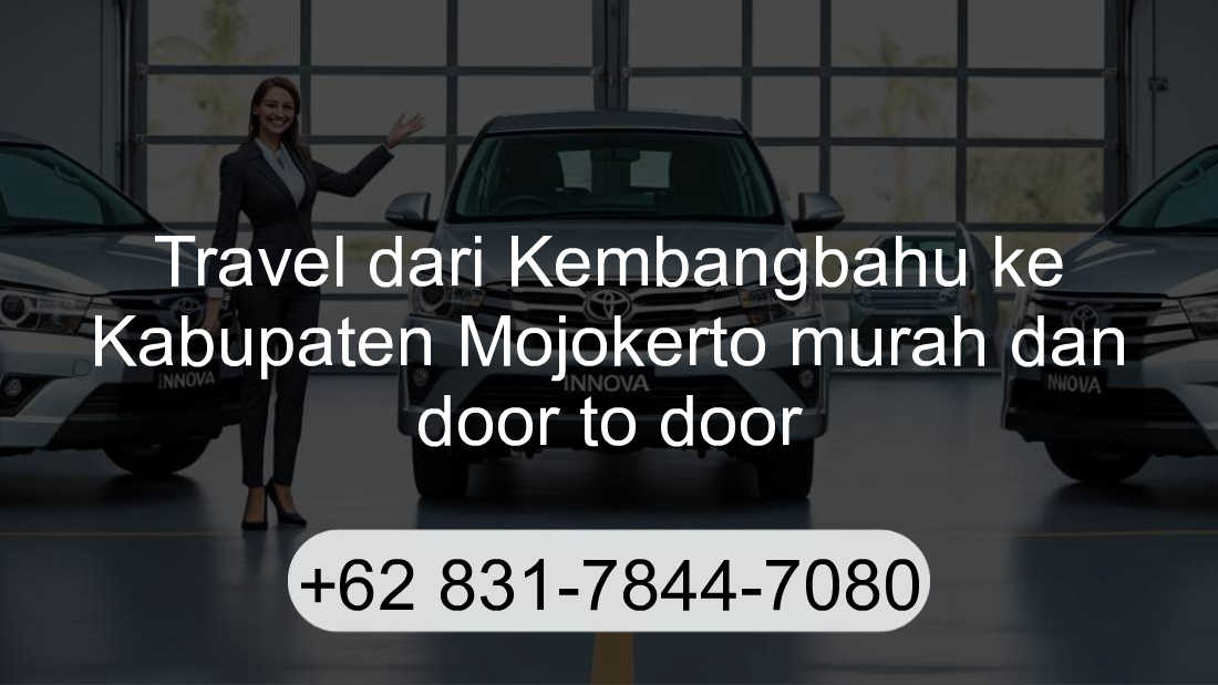 Travel Kembangbahu Kabupaten Mojokerto