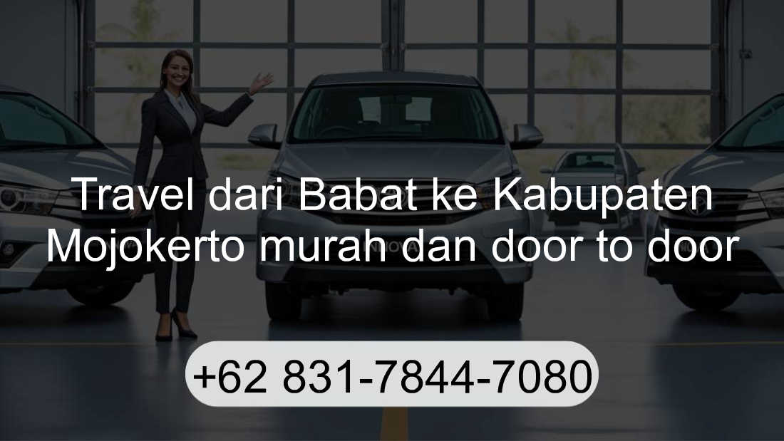 Travel Babat Kabupaten Mojokerto