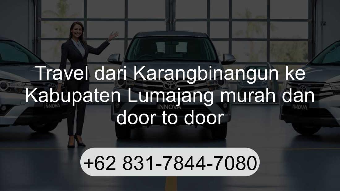 Travel Karangbinangun Kabupaten Lumajang