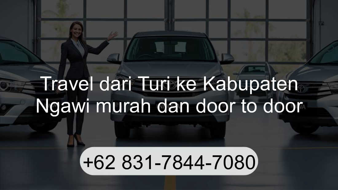 Travel Turi Kabupaten Ngawi