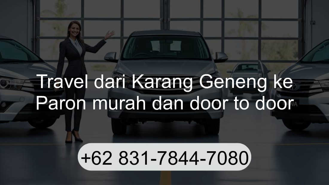 Travel Karang Geneng Paron