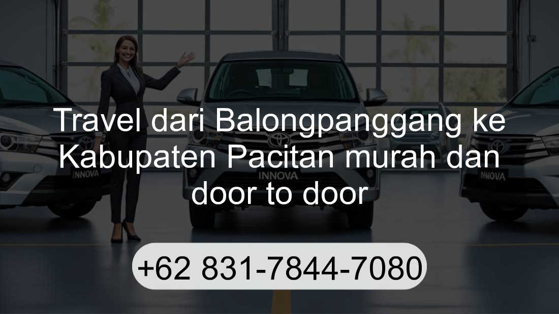 Travel Balongpanggang Kabupaten Pacitan