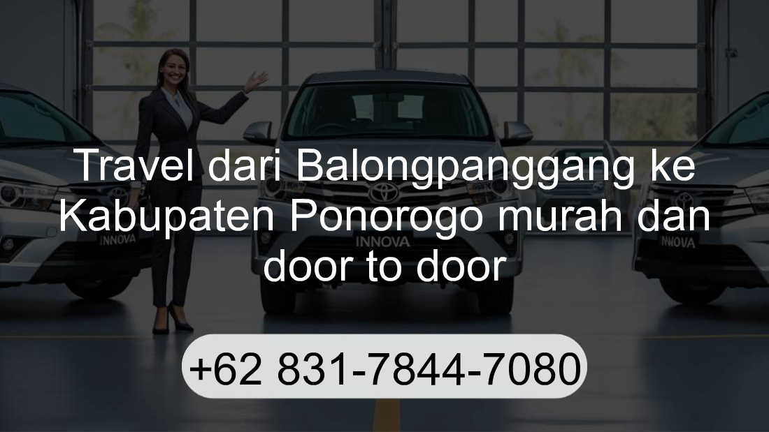 Travel Balongpanggang Kabupaten Ponorogo
