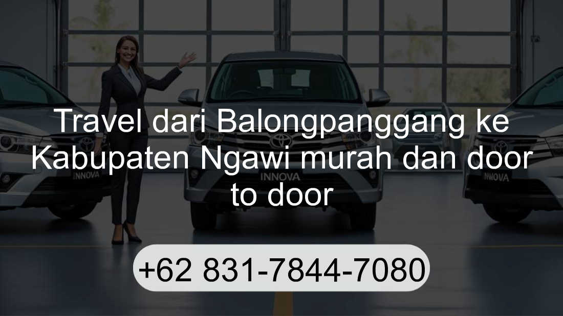 Travel Balongpanggang Kabupaten Ngawi