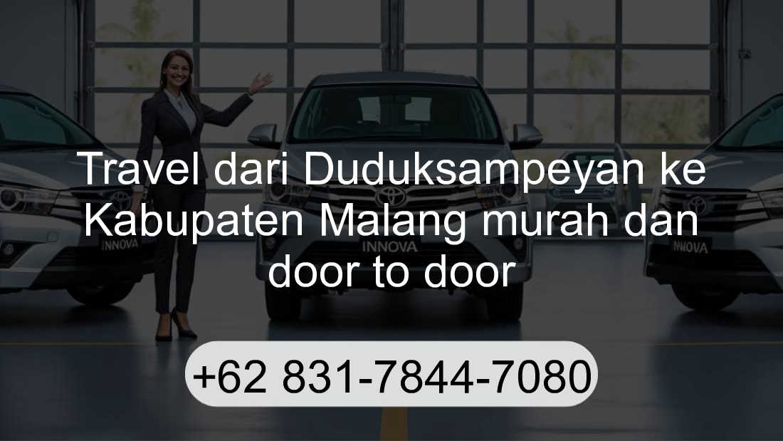 Travel Duduksampeyan Kabupaten Malang