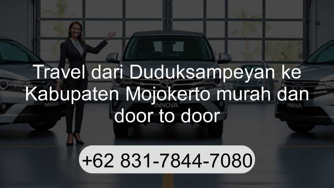 Travel Duduksampeyan Kabupaten Mojokerto