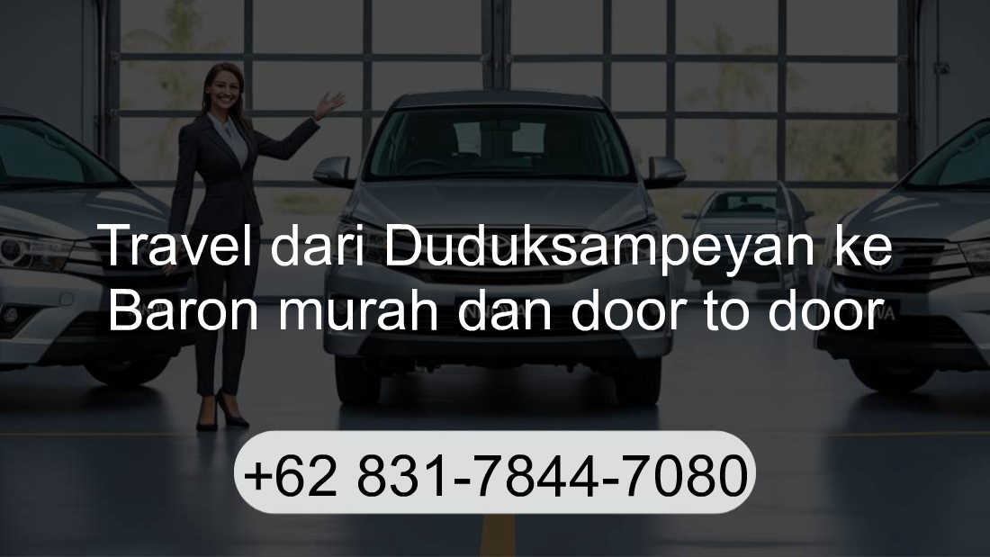 Travel Duduksampeyan Baron