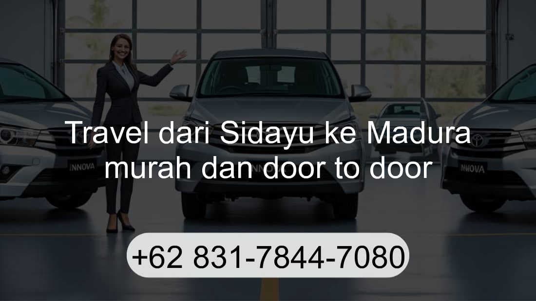 Travel Sidayu Madura