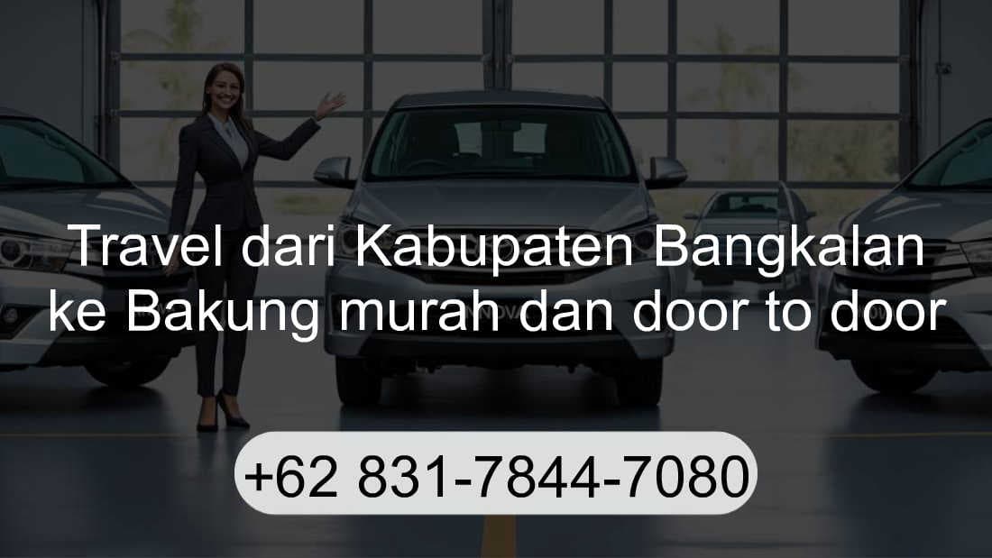 Travel Kabupaten Bangkalan Bakung