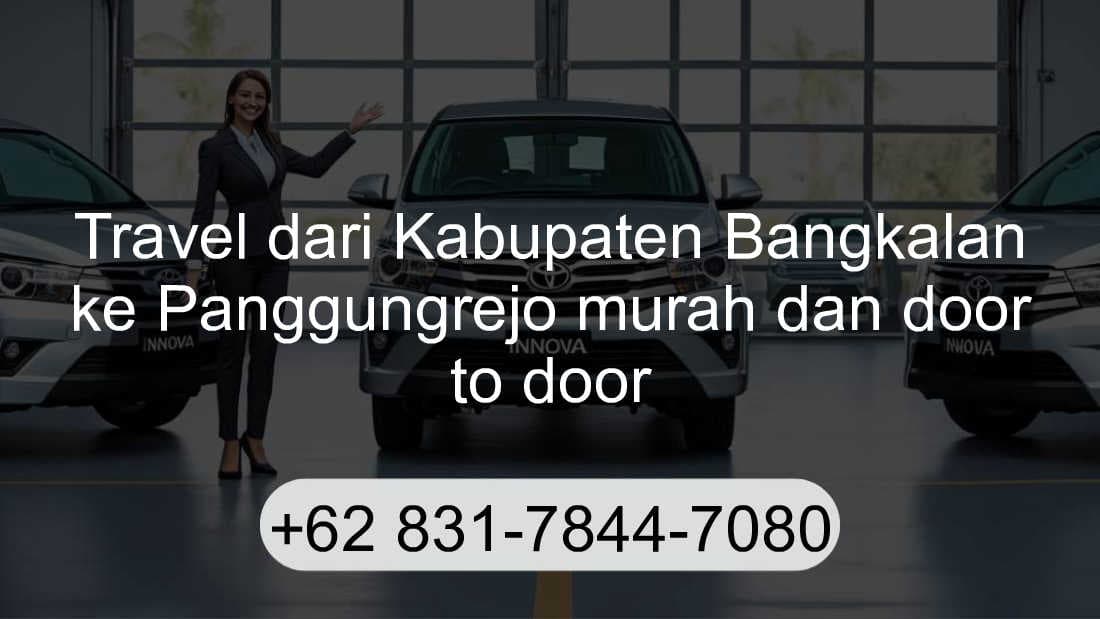 Travel Kabupaten Bangkalan Panggungrejo