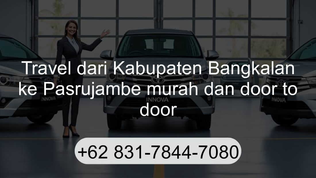 Travel Kabupaten Bangkalan Pasrujambe