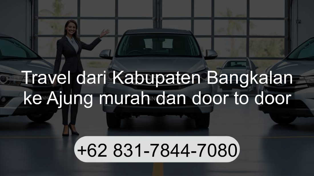 Travel Kabupaten Bangkalan Ajung