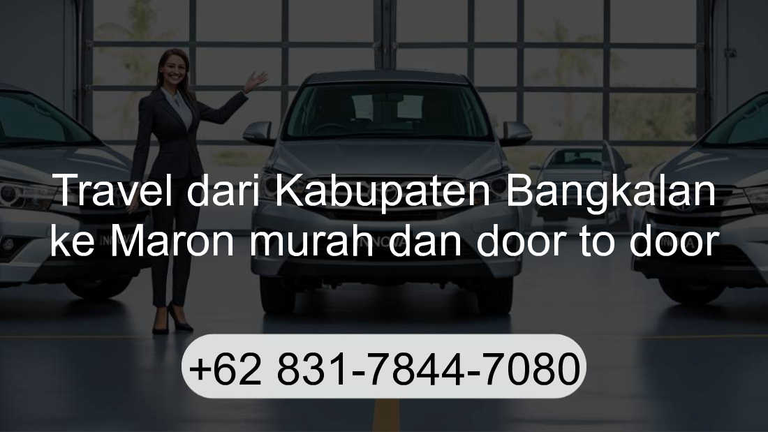 Travel Kabupaten Bangkalan Maron