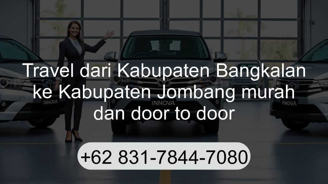 Travel Kabupaten Bangkalan Kabupaten Jombang