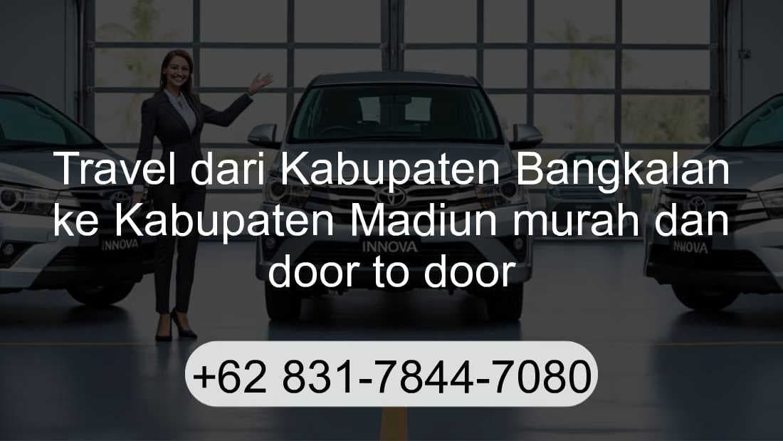 Travel Kabupaten Bangkalan Kabupaten Madiun