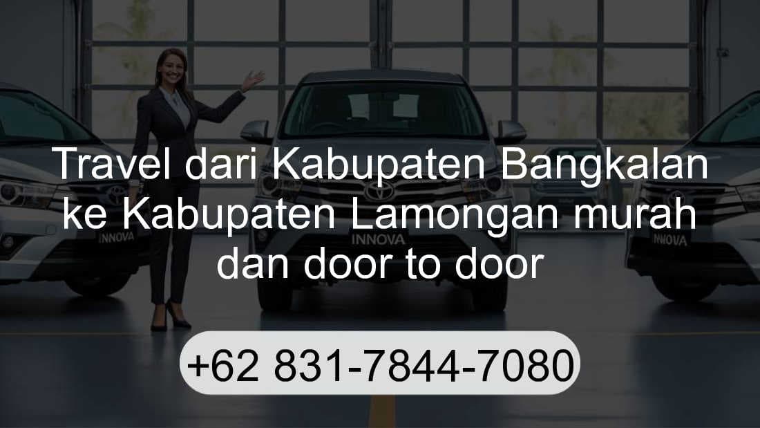 Travel Kabupaten Bangkalan Kabupaten Lamongan