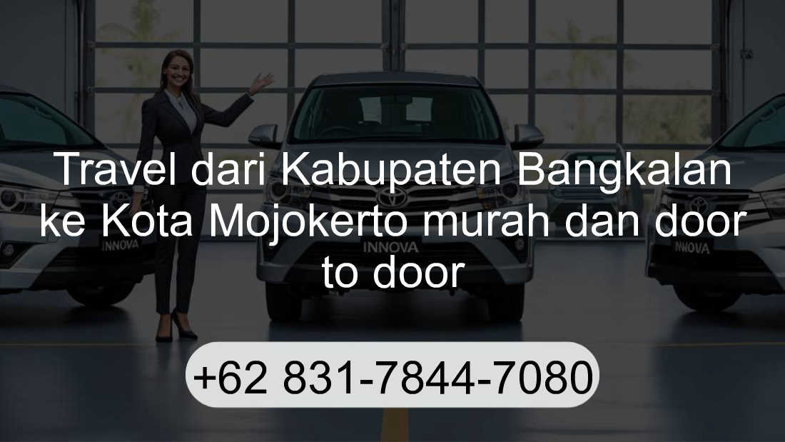 Travel Kabupaten Bangkalan Kota Mojokerto