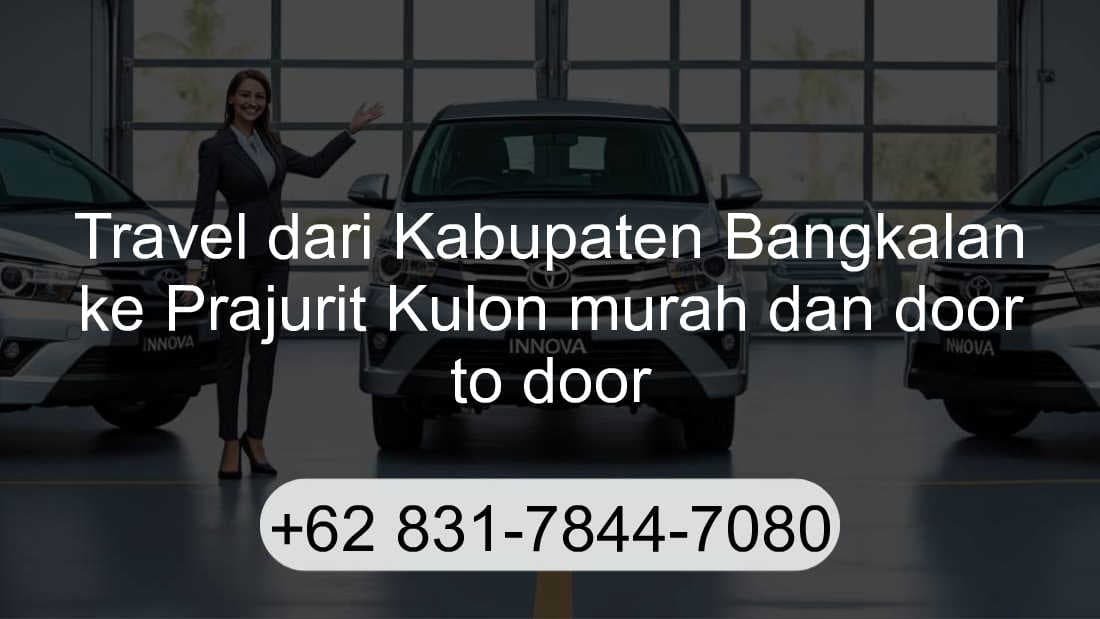 Travel Kabupaten Bangkalan Prajurit Kulon