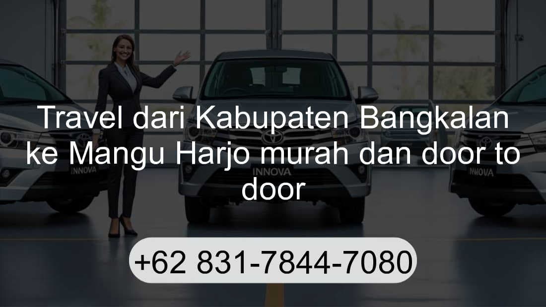 Travel Kabupaten Bangkalan Mangu Harjo