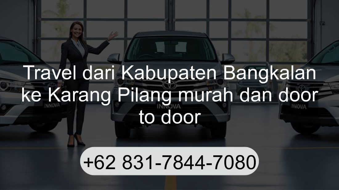 Travel Kabupaten Bangkalan Karang Pilang