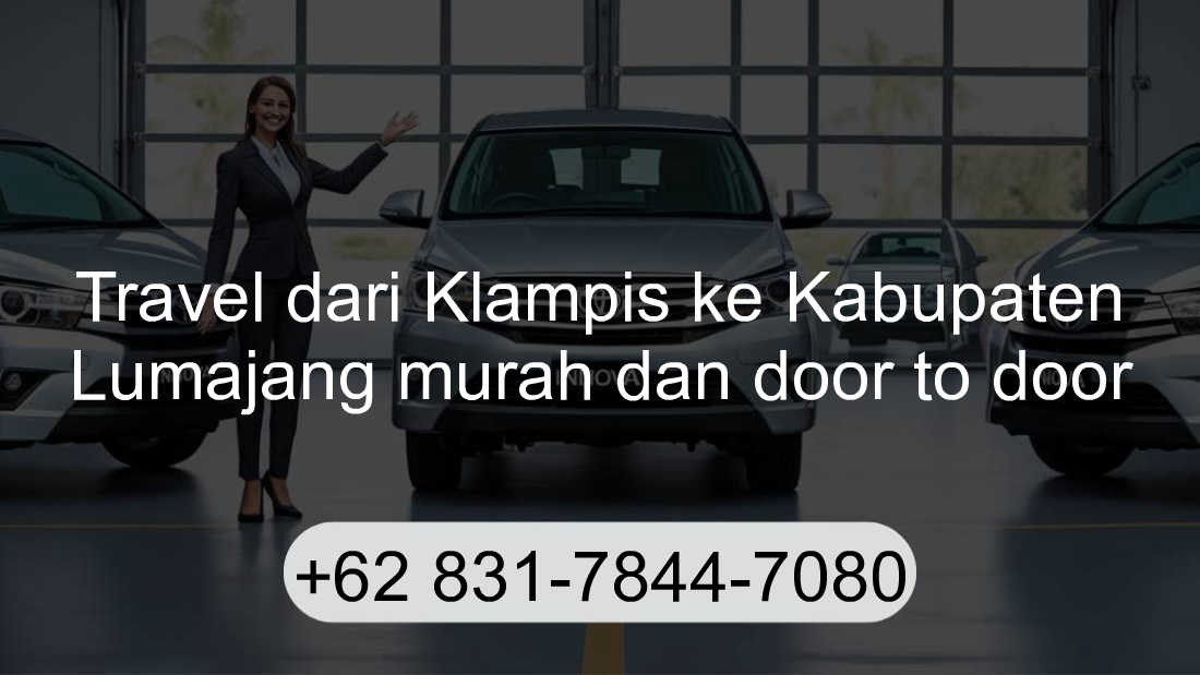 Travel Klampis Kabupaten Lumajang