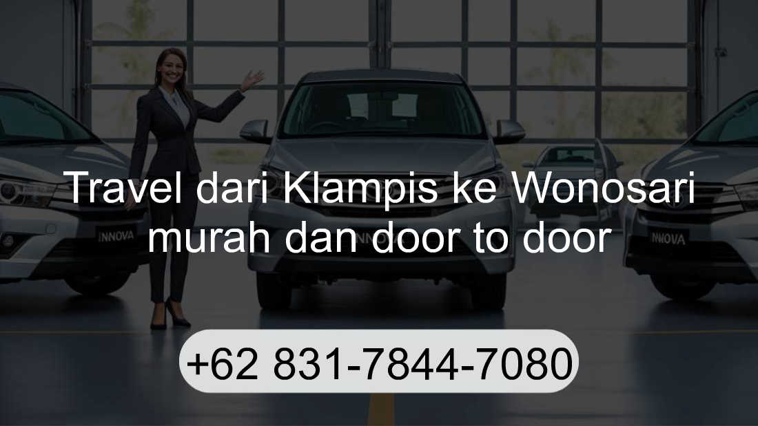 Travel Klampis Wonosari