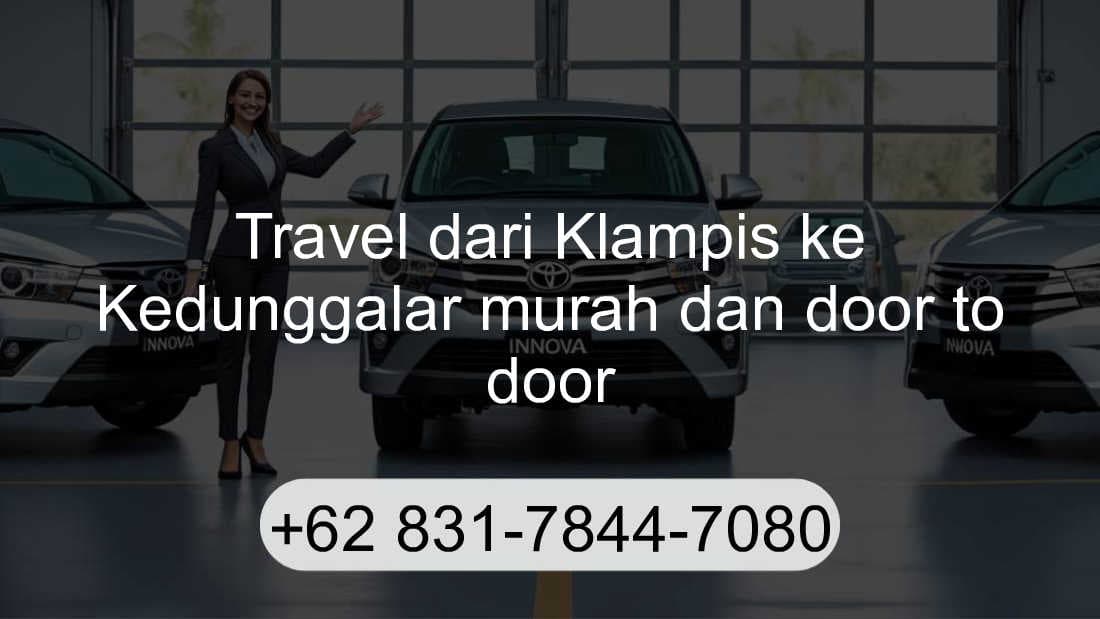 Travel Klampis Kedunggalar