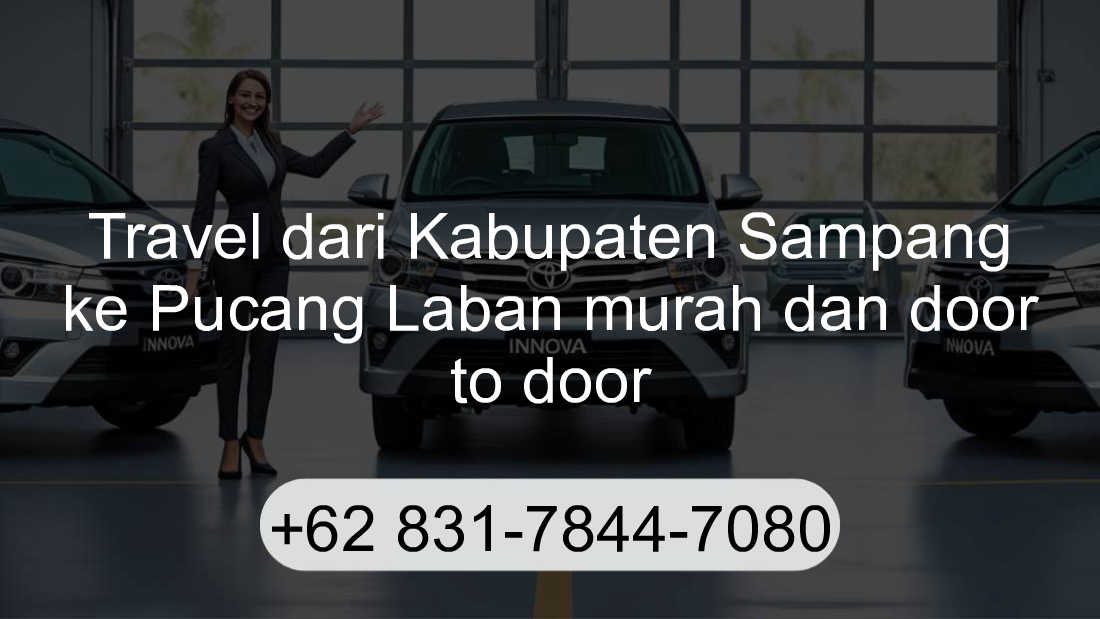 Travel Kabupaten Sampang Pucang Laban