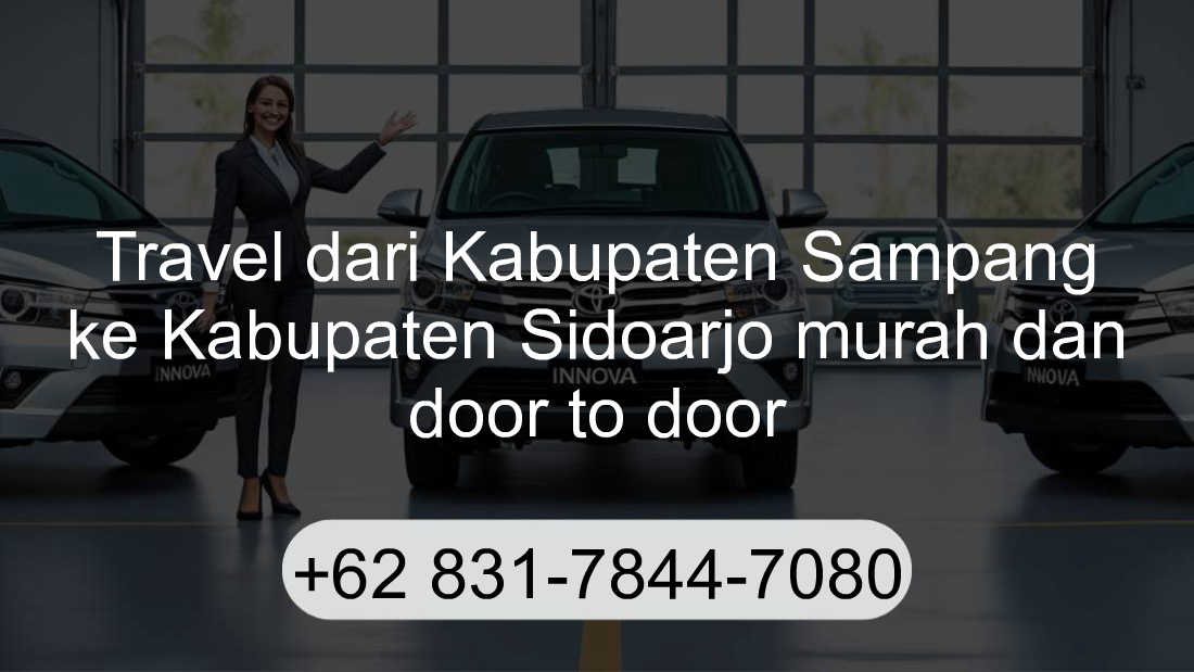Travel Kabupaten Sampang Kabupaten Sidoarjo