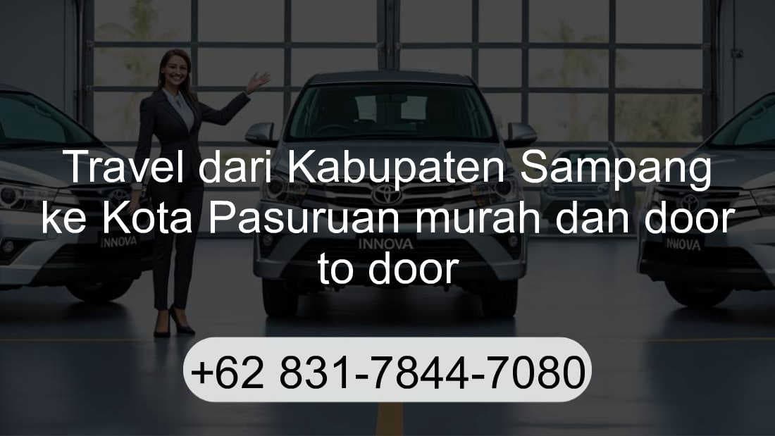 Travel Kabupaten Sampang Kota Pasuruan