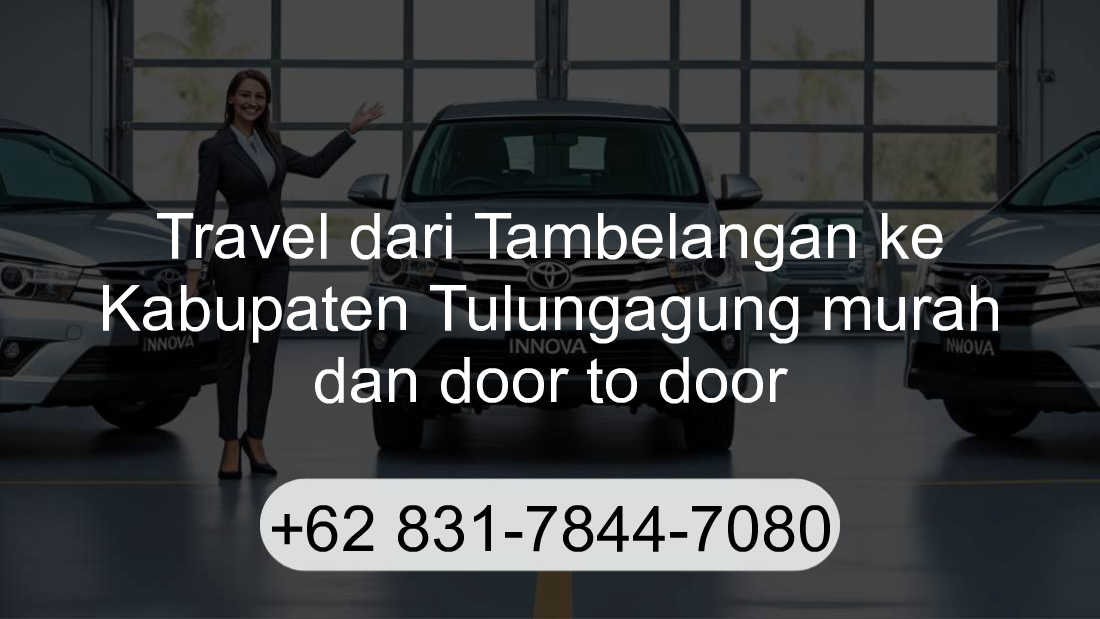 Travel Tambelangan Kabupaten Tulungagung