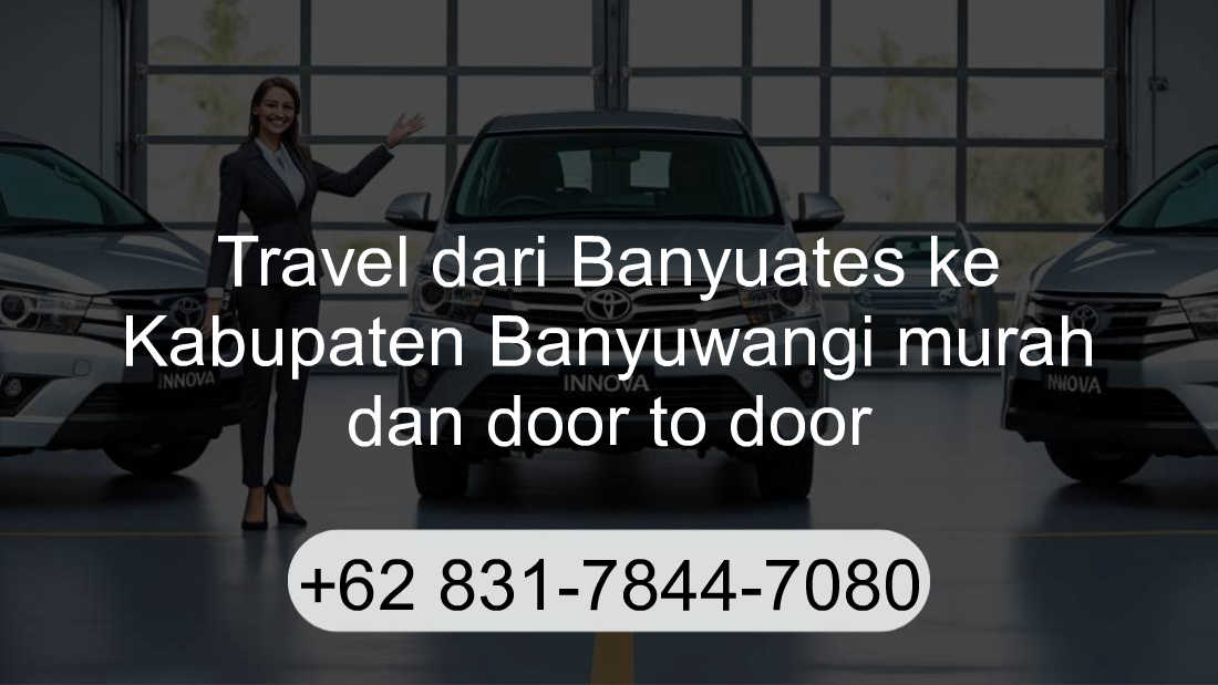 Travel Banyuates Kabupaten Banyuwangi