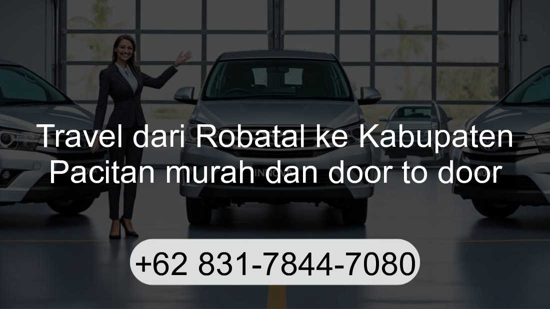 Travel Robatal Kabupaten Pacitan
