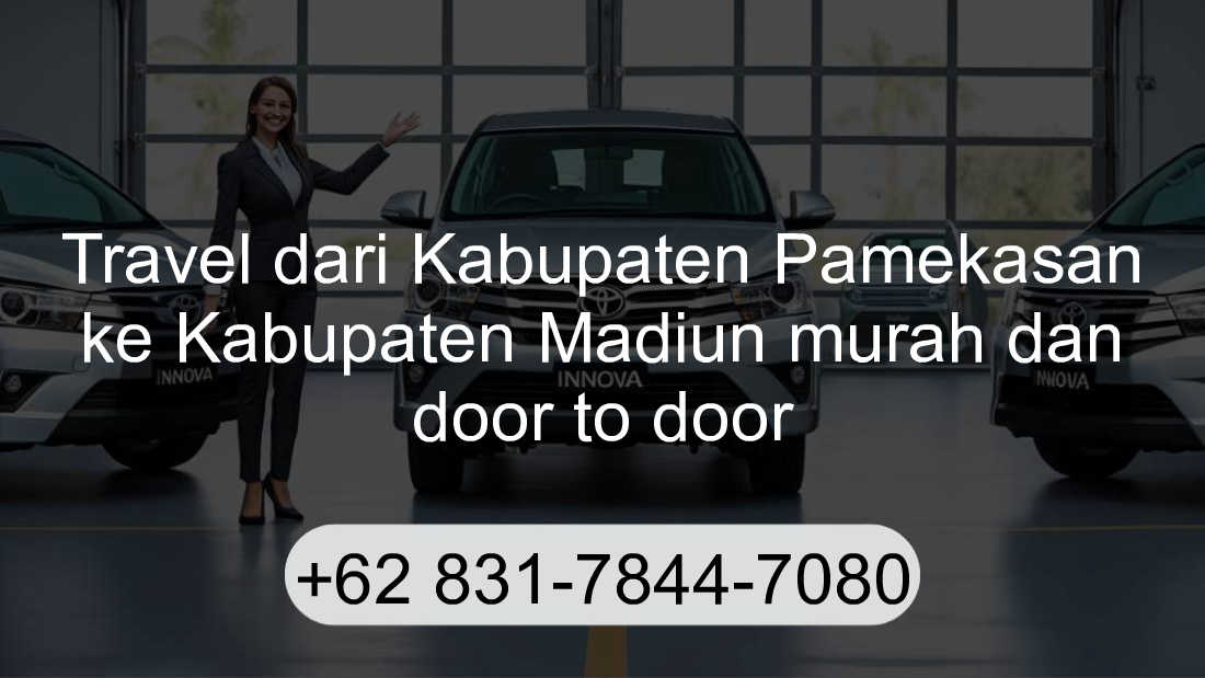 Travel Kabupaten Pamekasan Kabupaten Madiun