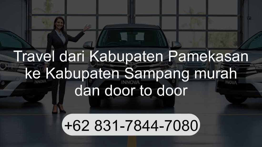 Travel Kabupaten Pamekasan Kabupaten Sampang