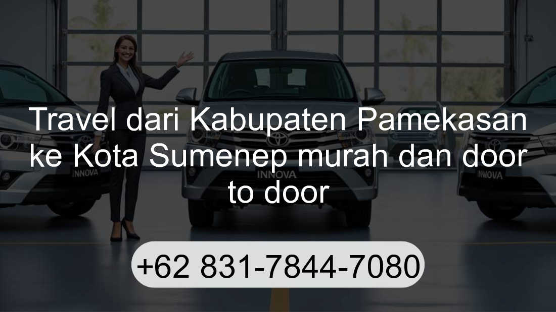 Travel Kabupaten Pamekasan Kota Sumenep