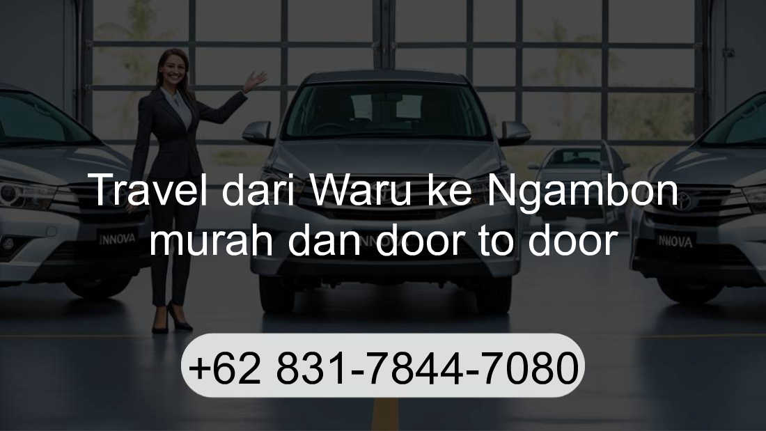 Travel Waru Ngambon
