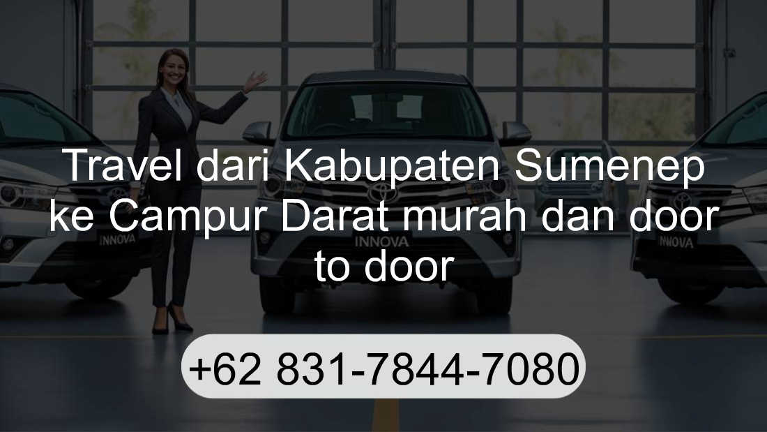 Travel Kabupaten Sumenep Campur Darat