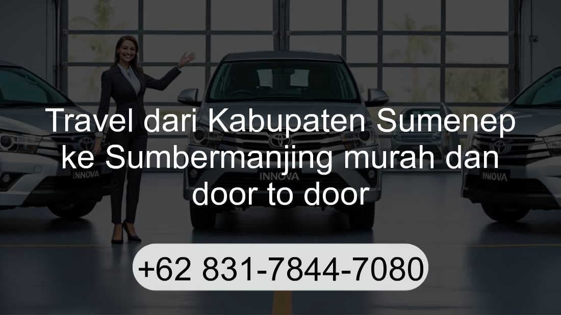 Travel Kabupaten Sumenep Sumbermanjing
