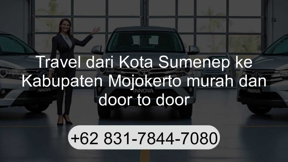 Travel Kota Sumenep Kabupaten Mojokerto