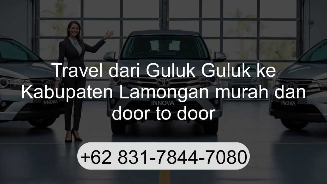 Travel Guluk Guluk Kabupaten Lamongan